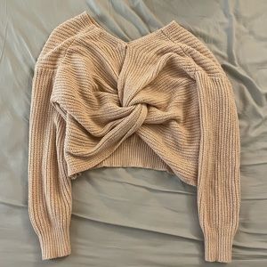 LOWRYS FARM twisted back pullover